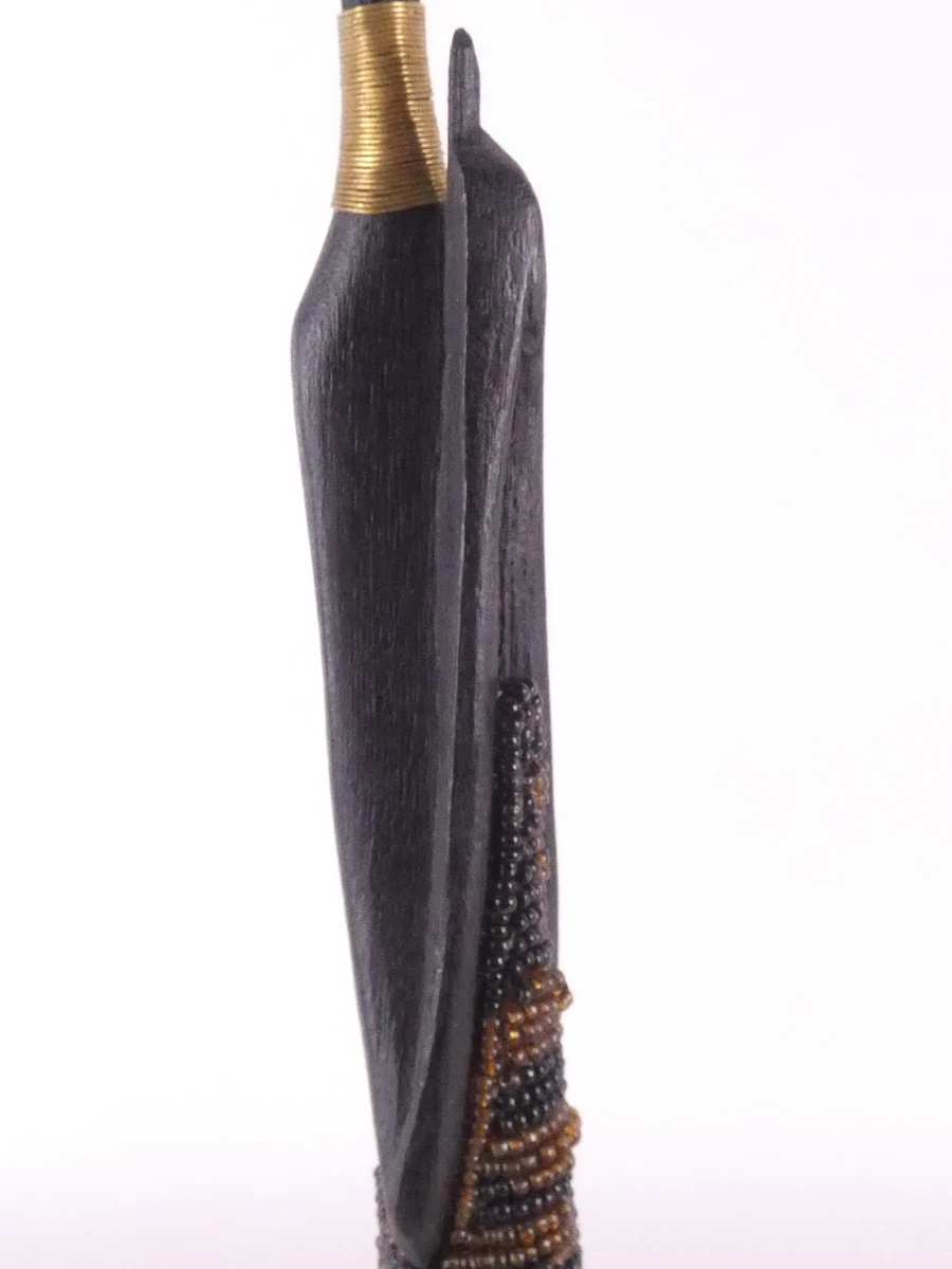 Afrikaanse houten sculpturen (Set van 2 stuks)