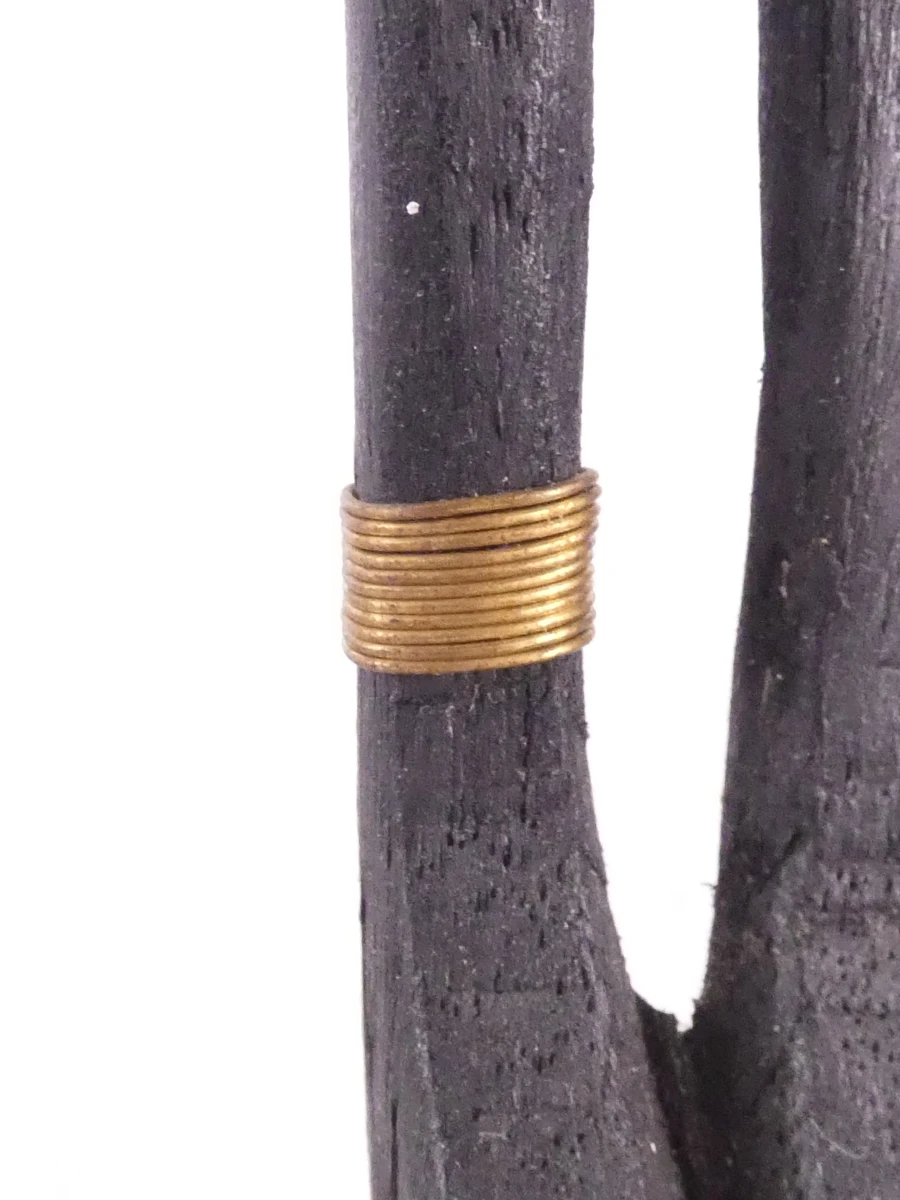 Afrikaanse houten sculpturen (Set van 2 stuks)