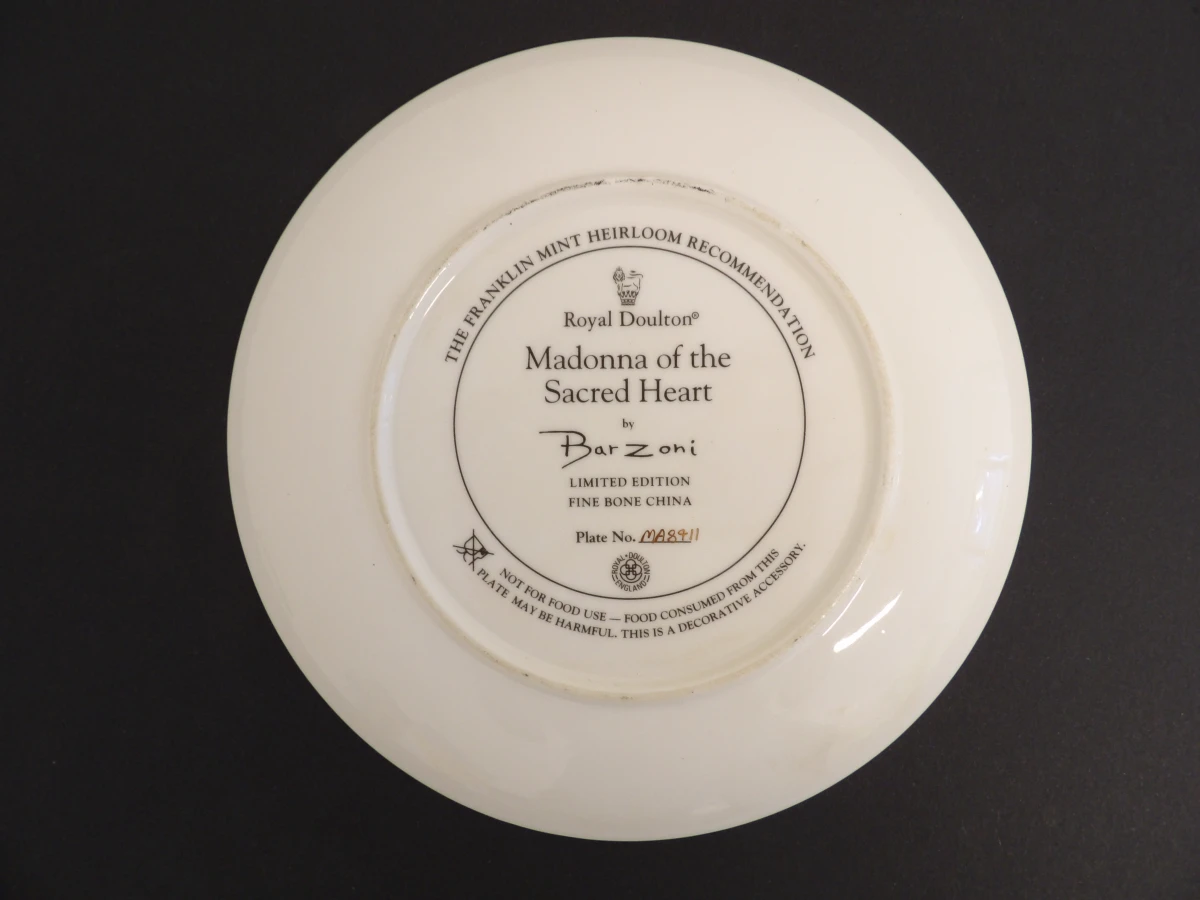 Set van 6 verzamelborden van Antonio Barzoni (Franklin Mint / Royal Doulton)
