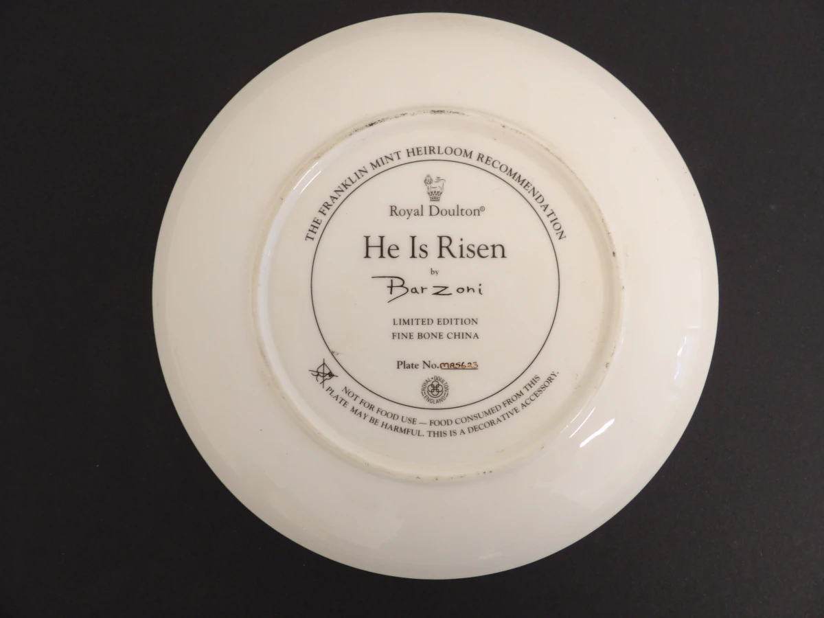 Set van 6 verzamelborden van Antonio Barzoni (Franklin Mint / Royal Doulton)