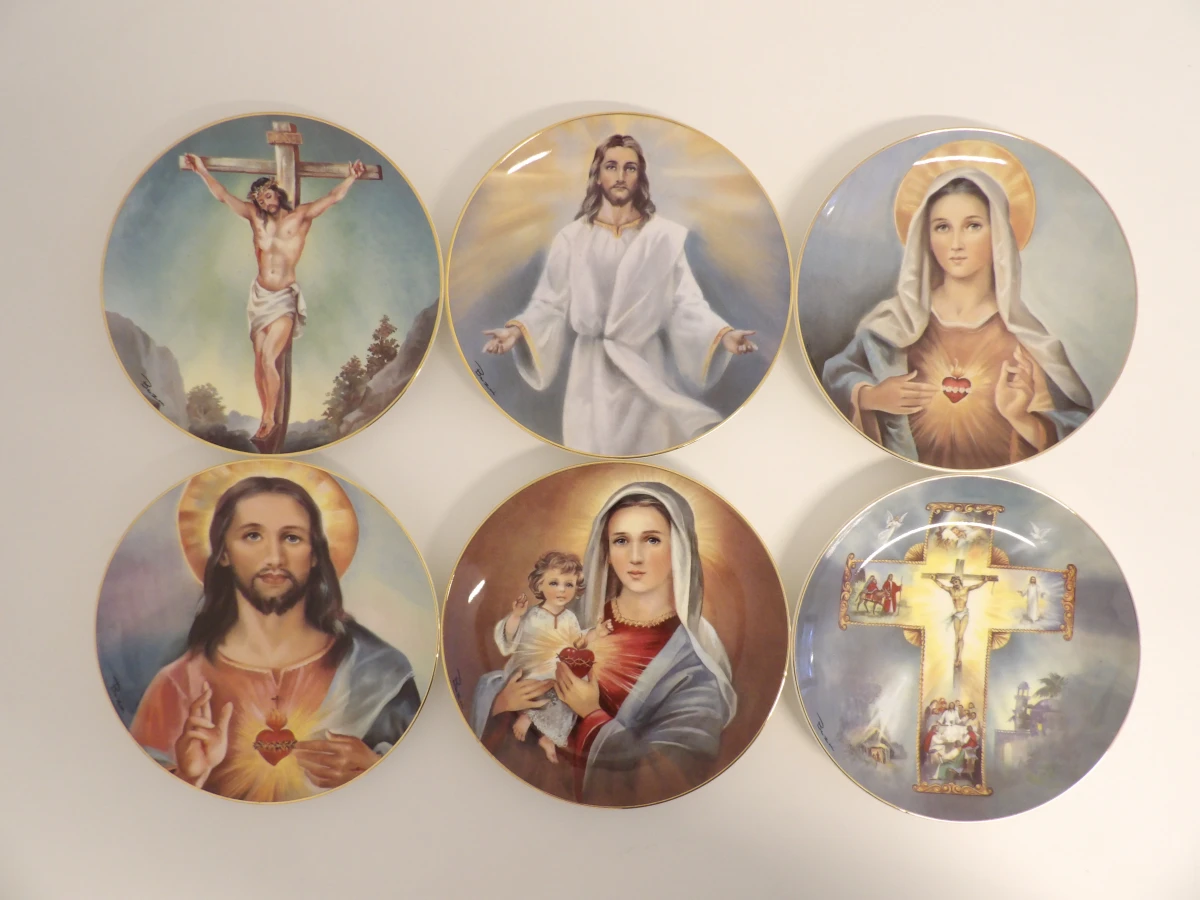Set van 6 verzamelborden van Antonio Barzoni (Franklin Mint / Royal Doulton)