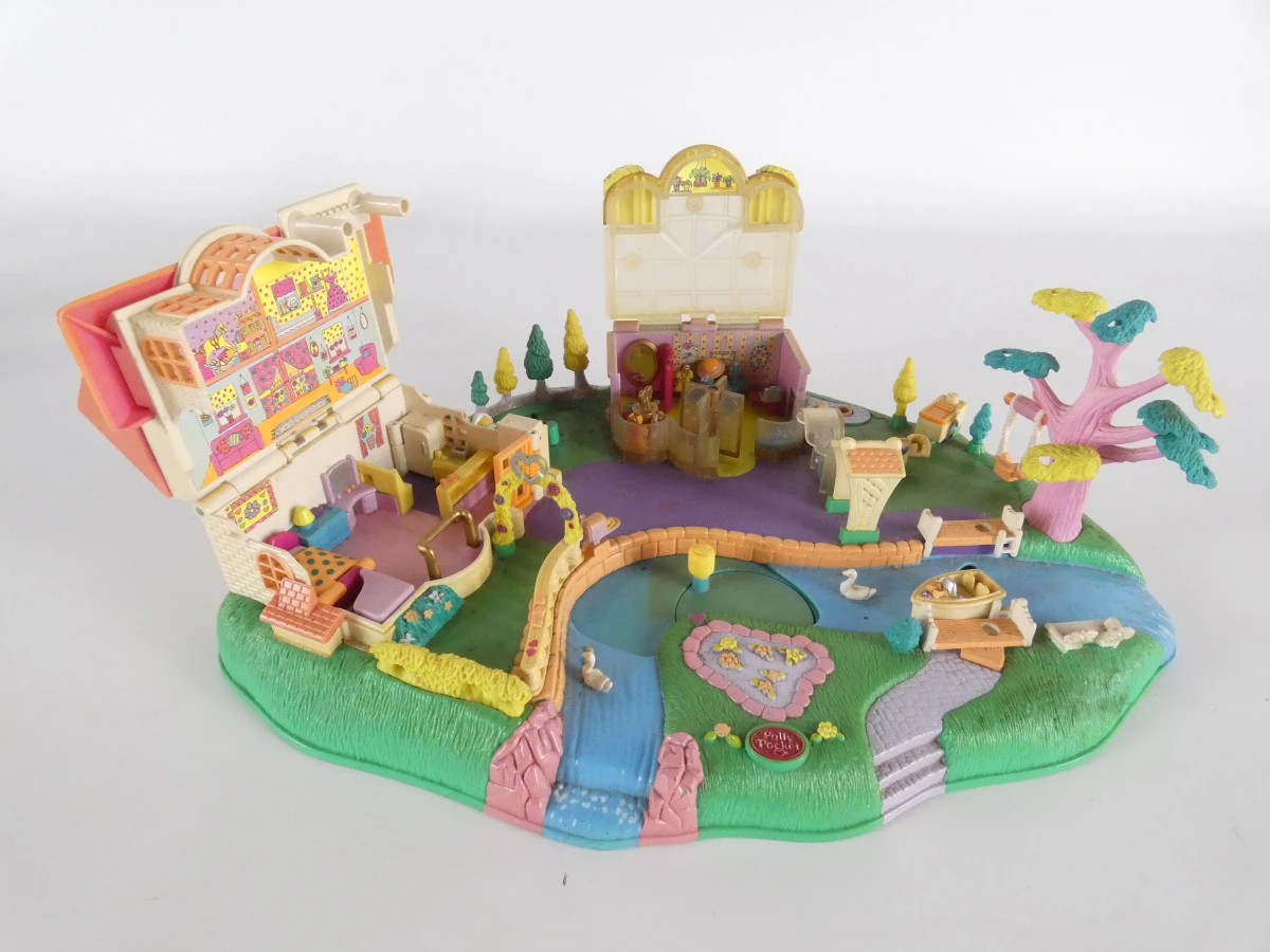 Polly Pocket speelsets en figuurtjes vintage set