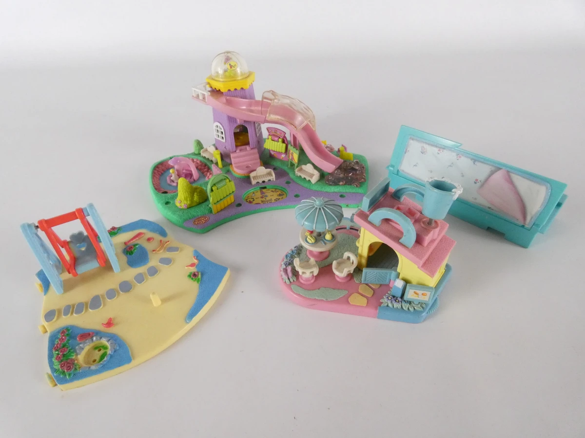 Polly Pocket speelsets en figuurtjes vintage set