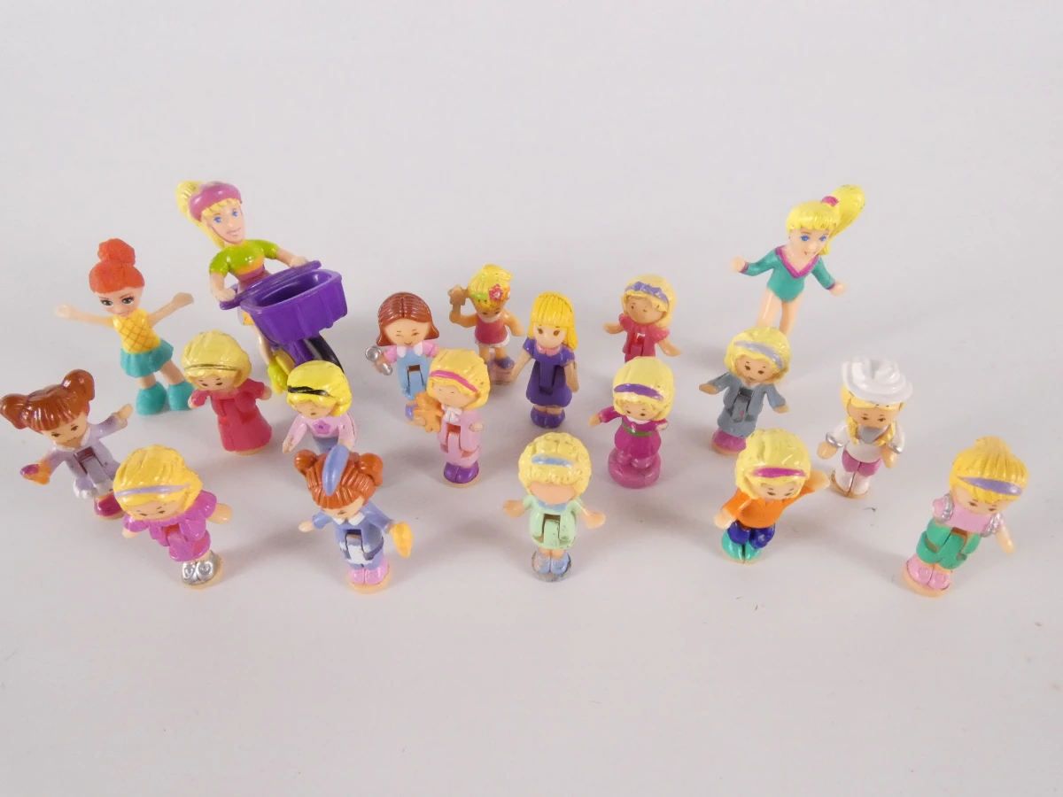 Polly Pocket speelsets en figuurtjes vintage set