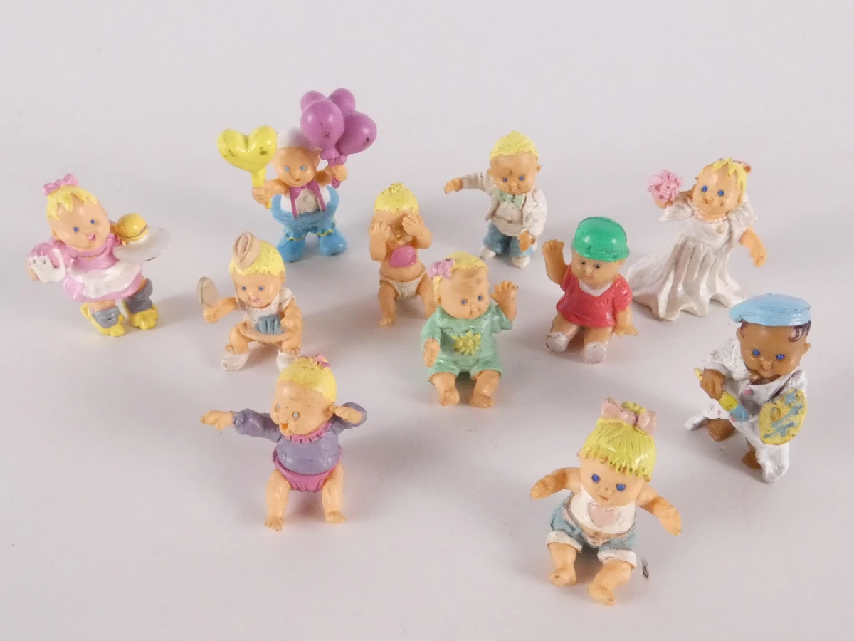 Polly Pocket speelsets en figuurtjes vintage set
