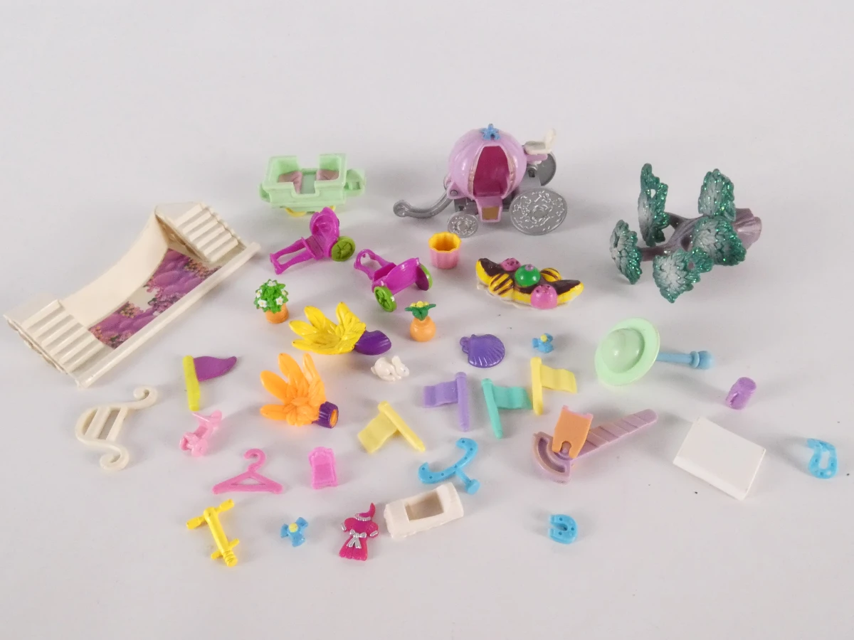 Polly Pocket speelsets en figuurtjes vintage set