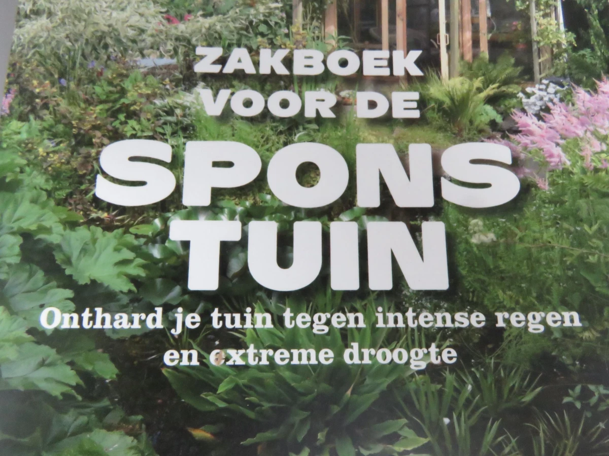 Boek voor de sponstuin