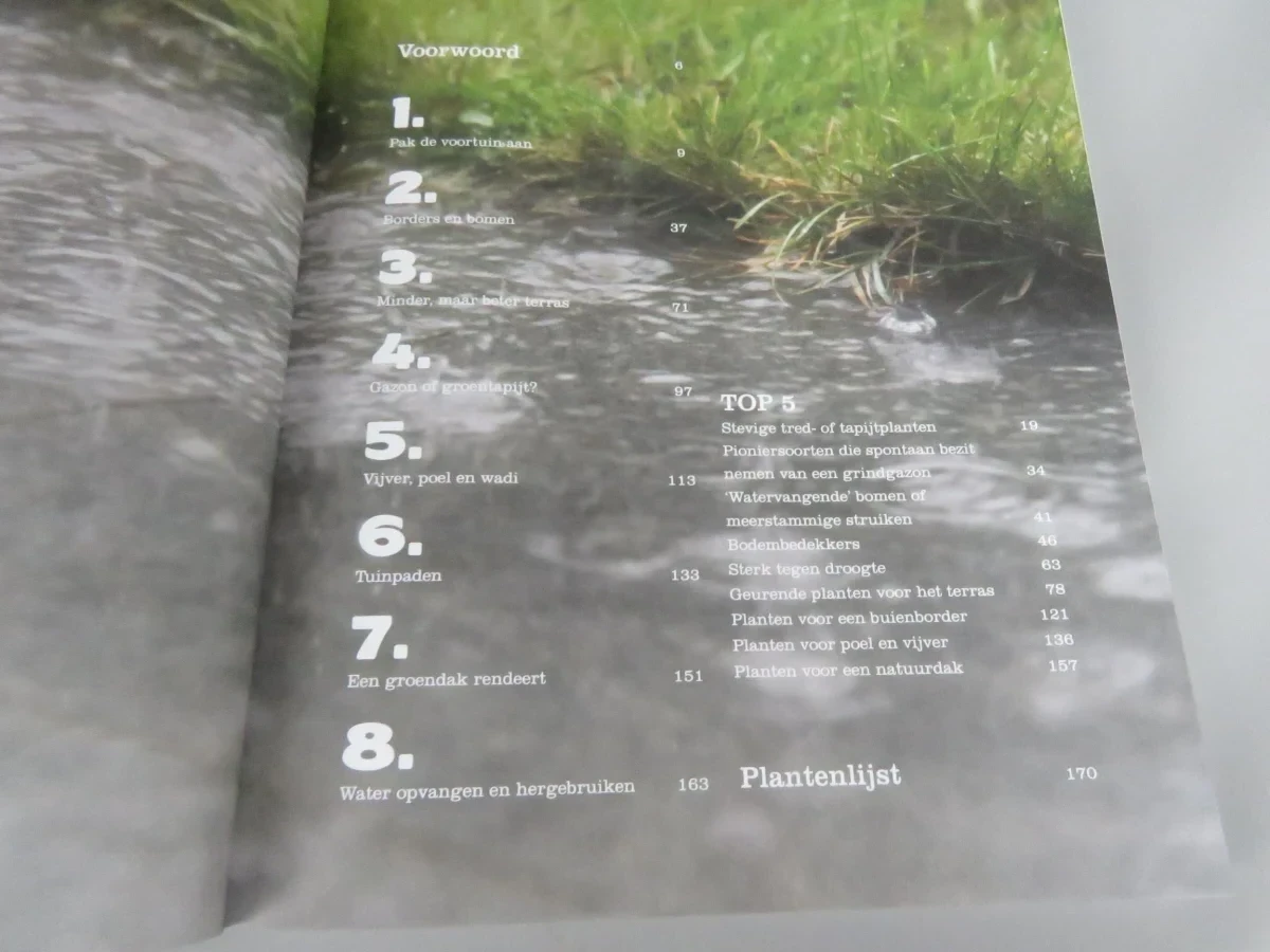 Boek voor de sponstuin