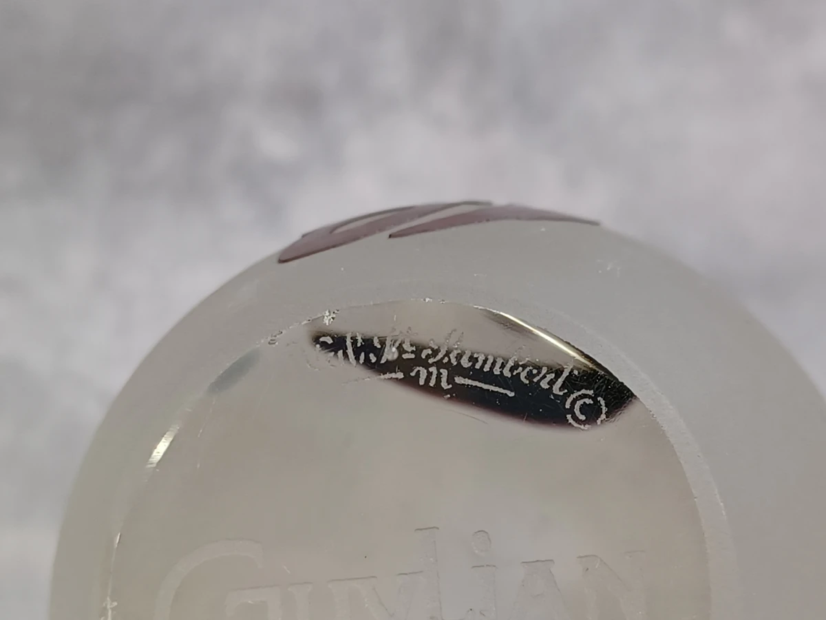 Exclusief kristallen ei - jubileumobject - Val Saint Lambert voor Guylian