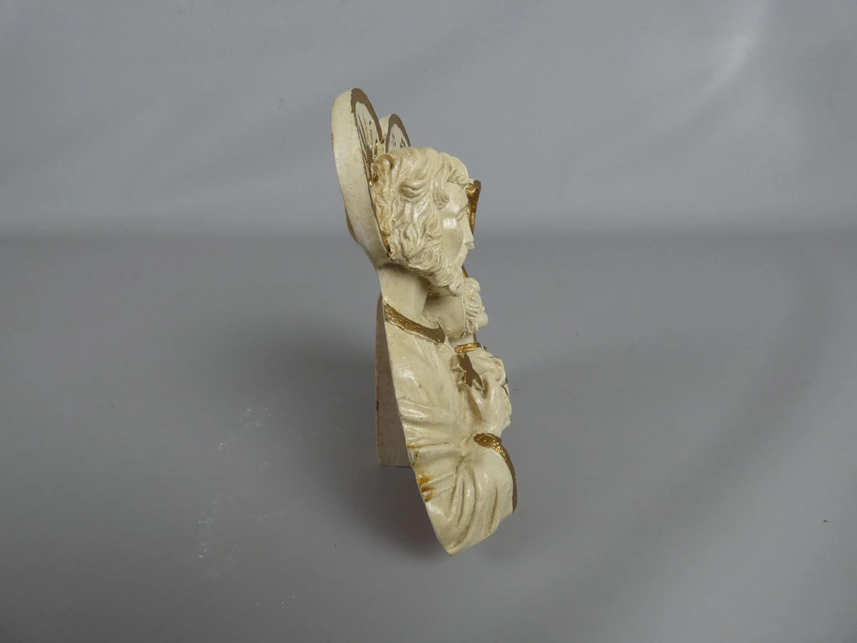 Handgemaakte Heilige Familie sculptuur uit de Filipijnen