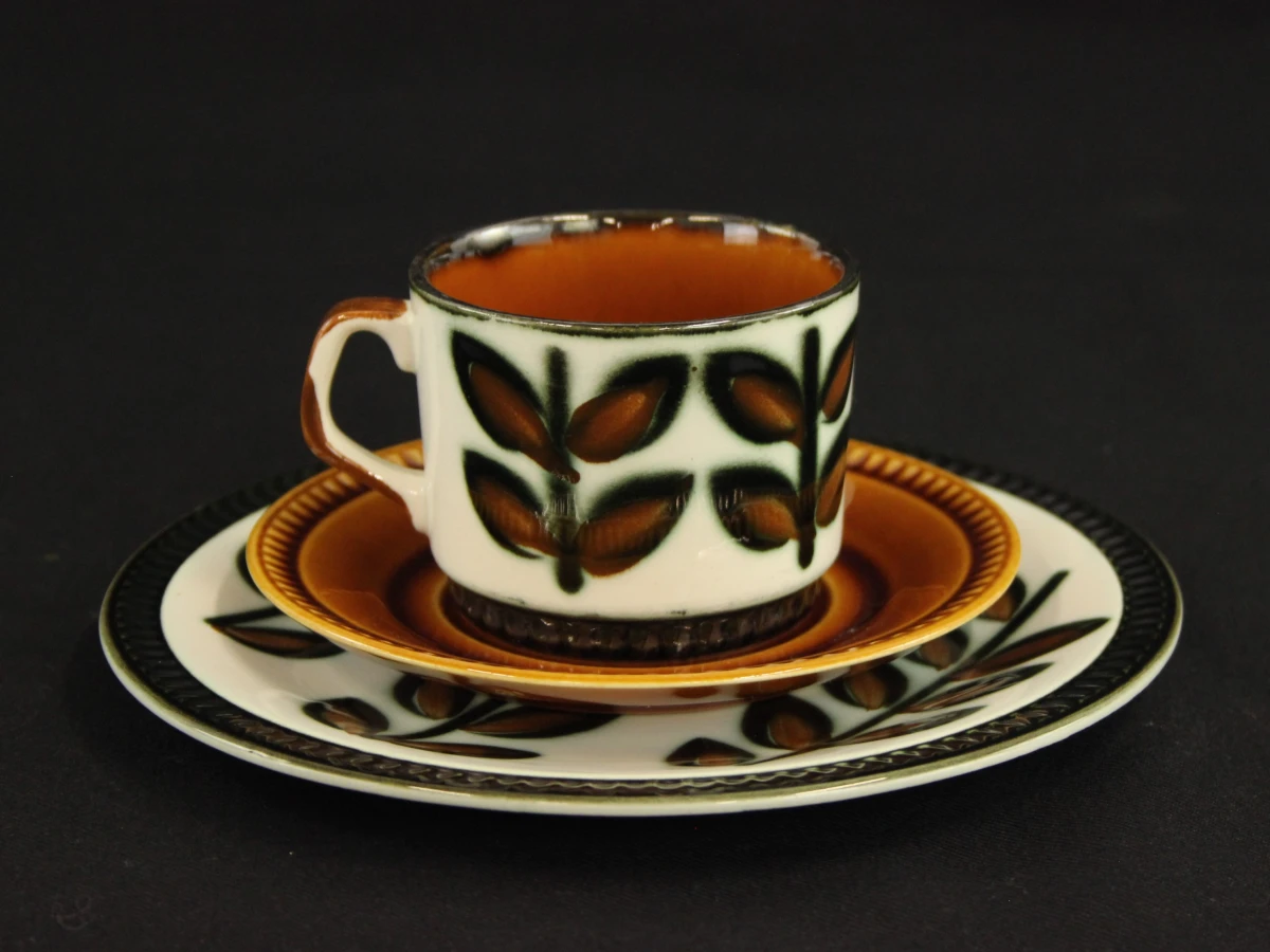 Boch Rambouillet vintage koffieservies en etagère set - start of aanvulling (23 stuks)