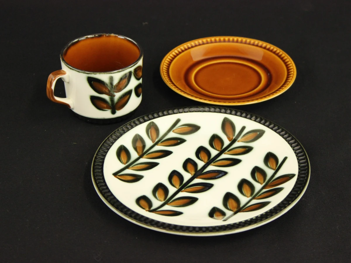 Boch Rambouillet vintage koffieservies en etagère set - start of aanvulling (23 stuks)