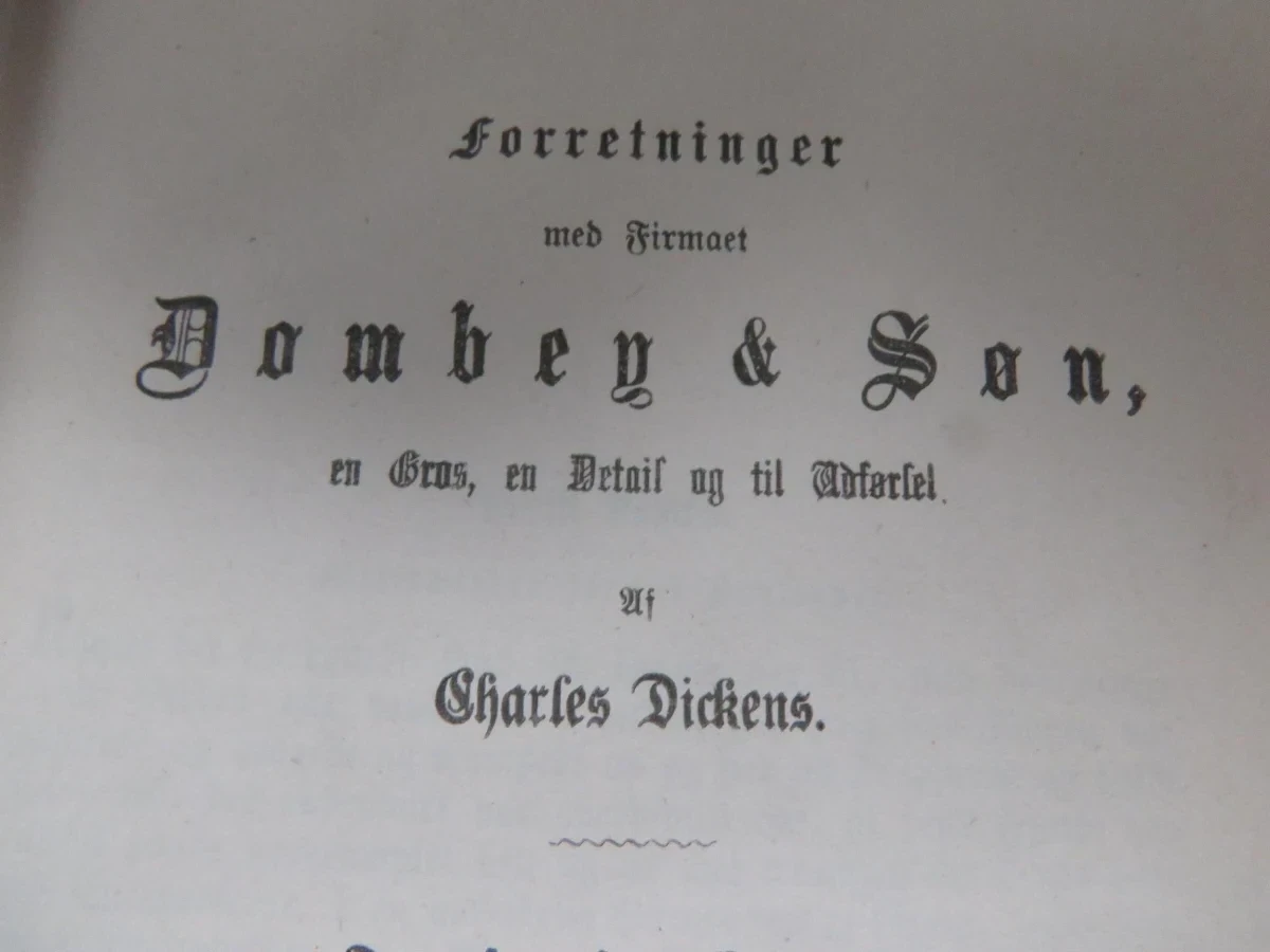 2 Charles Dickens Deense boeken