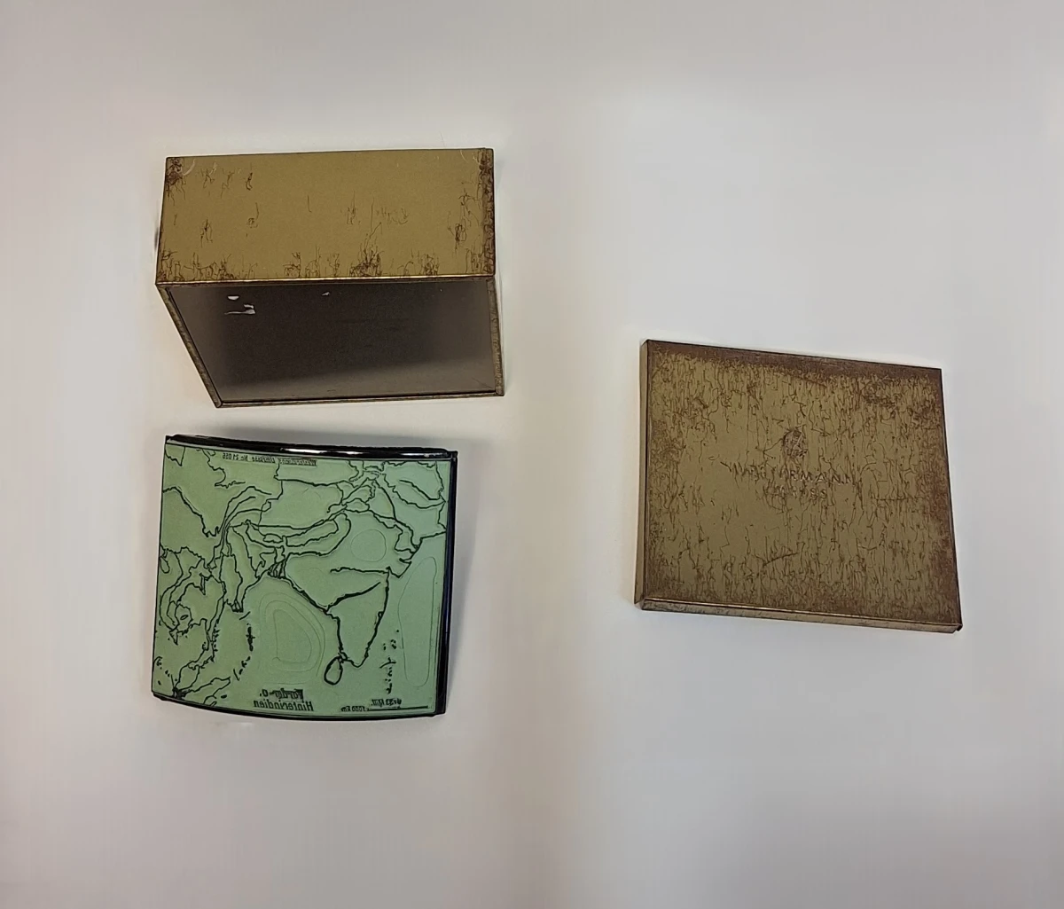 Set Westermann Umriss-Stempel met kaarten