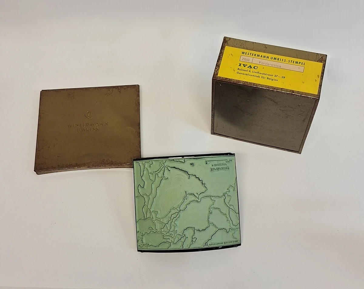 Set Westermann Umriss-Stempel met kaarten