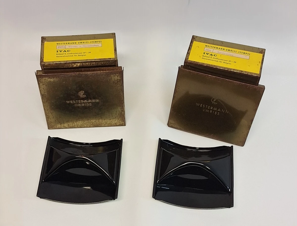 Set Westermann Umriss-Stempel met kaarten