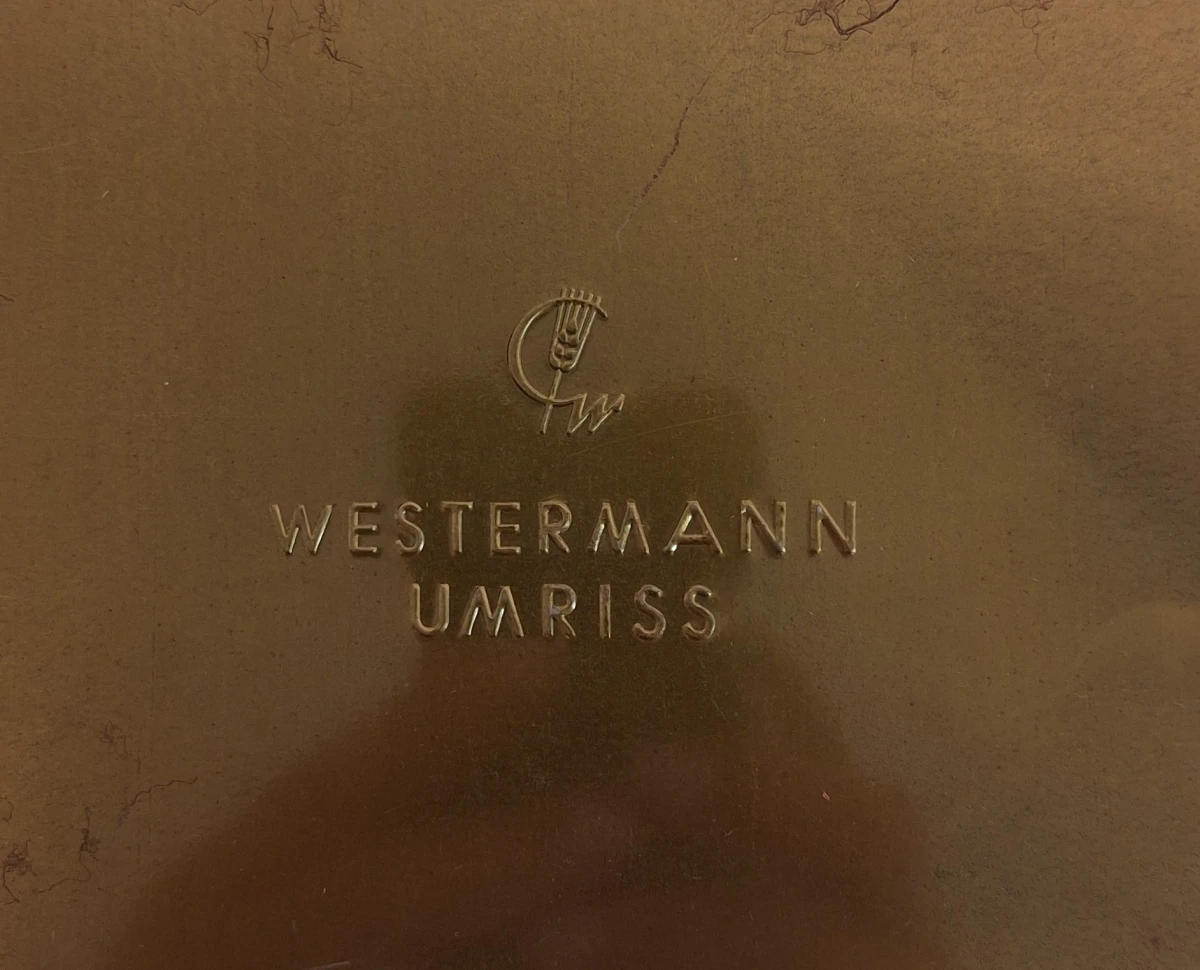 Set Westermann Umriss-Stempel met kaarten