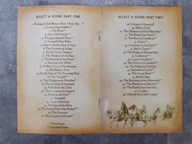 DVD: The Lord of the rings - The motion picture trilogy
