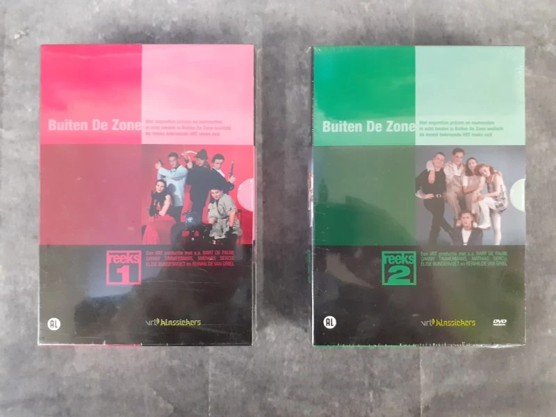 DVD: Complete reeks Buiten De Zone (Nieuw)