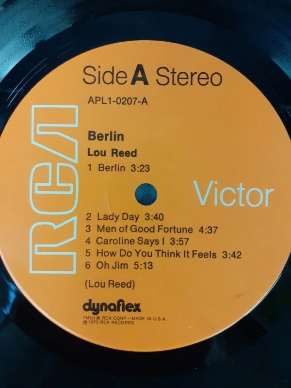 Vinyl: Lou Reed - Berlin