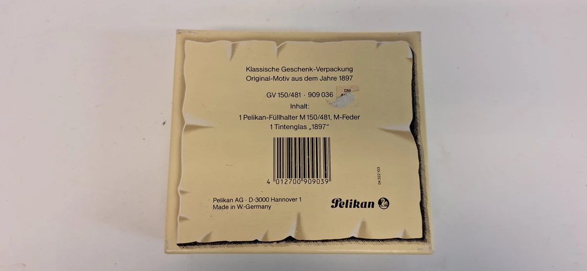 Pelikan vulpen met inktglas in originele geschenkverpakking