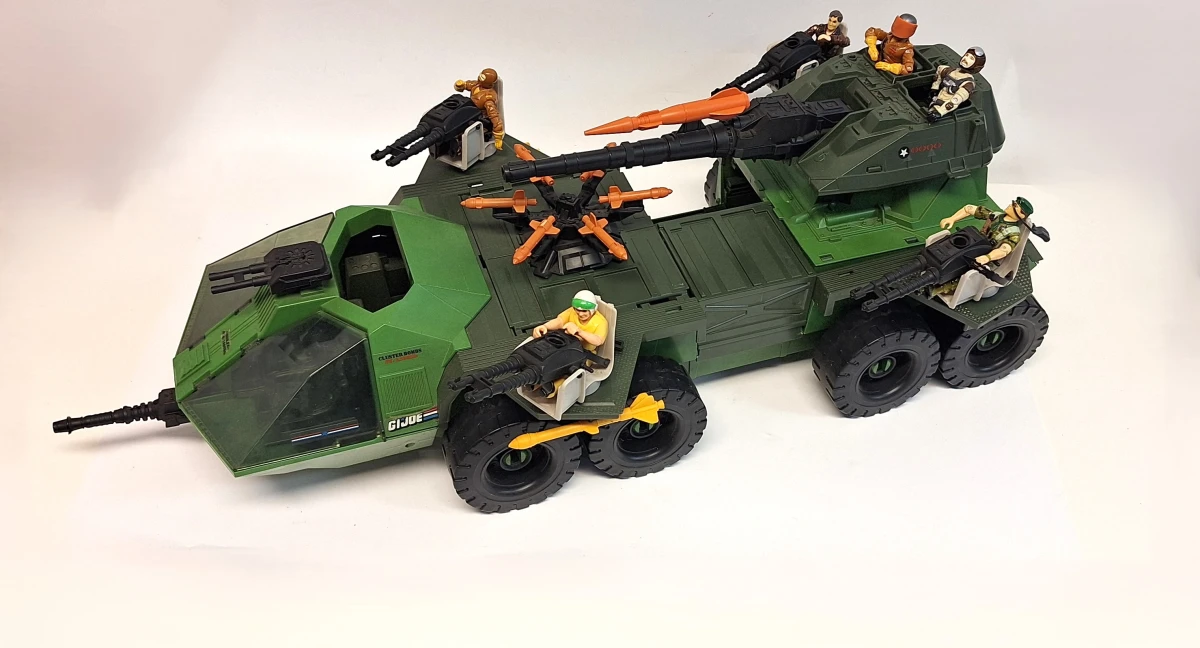 G.I. Joe Rolling Thunder speelgoedvoertuig