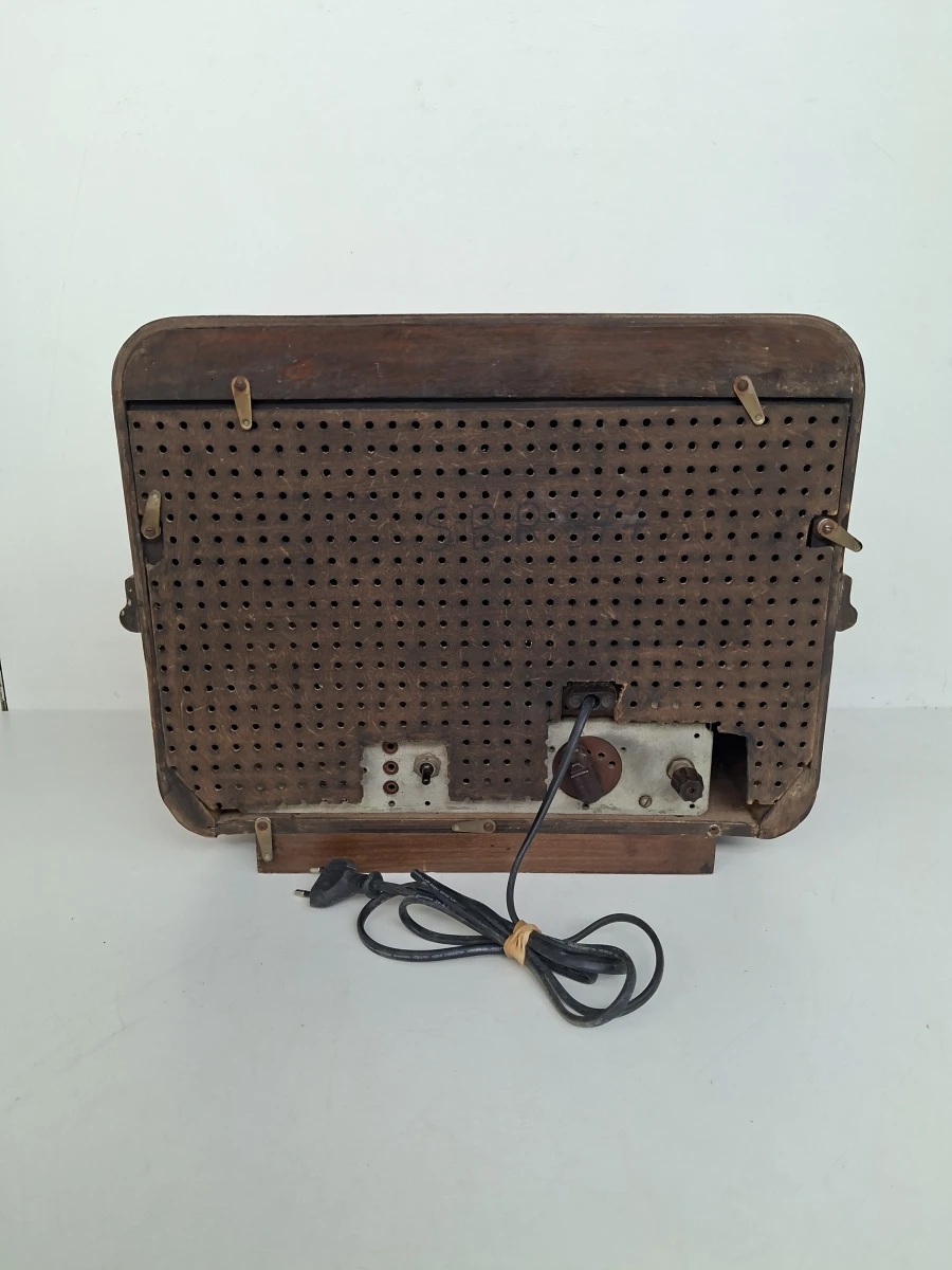 📻 Unieke Antieke S.B.R. Super Ondolina 374A Buizenradio (1936) – Prachtige Art Deco!