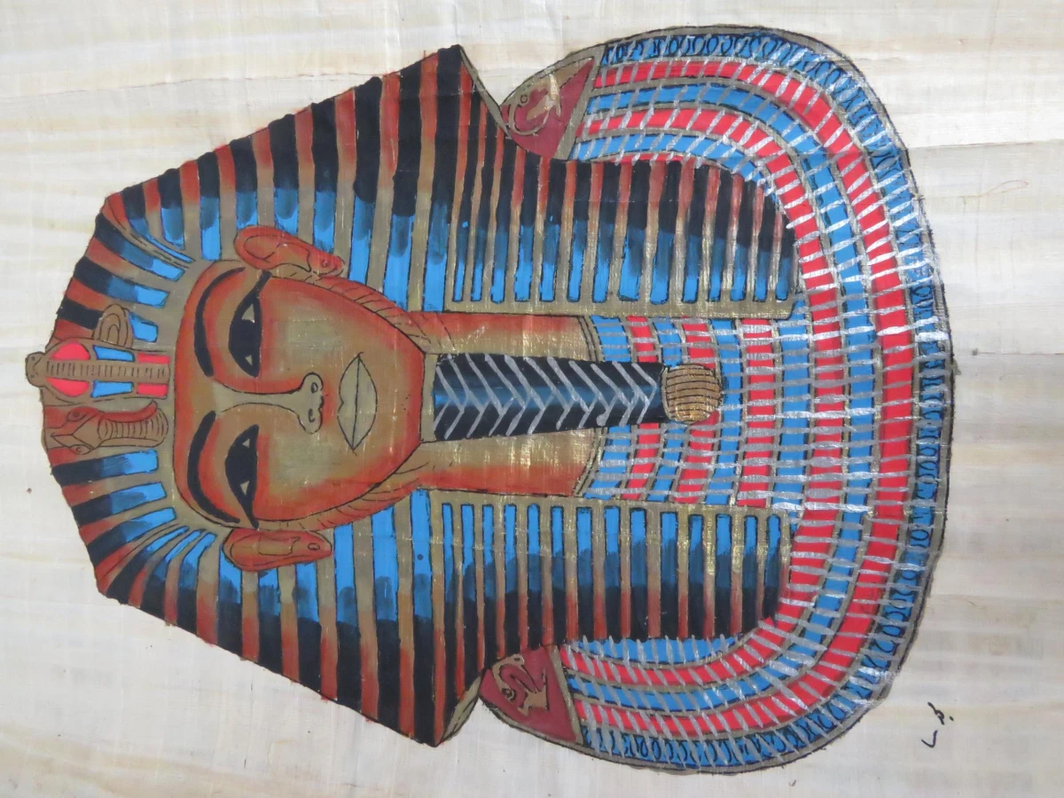 Egyptische papyrusafbeelding