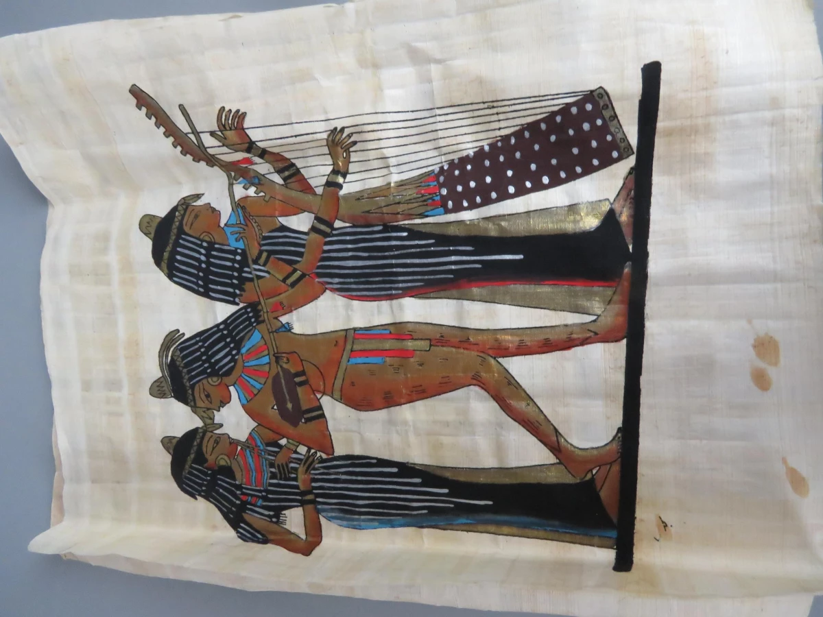 Egyptische papyrusafbeelding