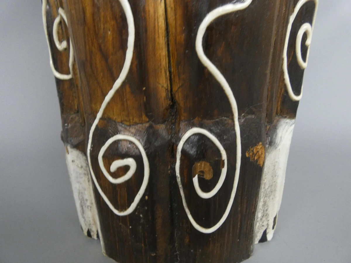 Grote houten kat