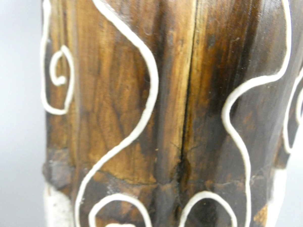 Grote houten kat