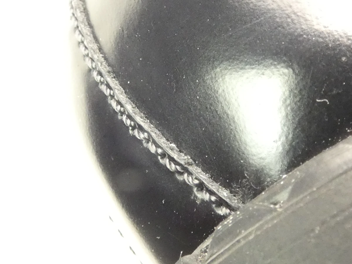 Prada, Zwarte leren dames schoenen met hak(Maat:40)