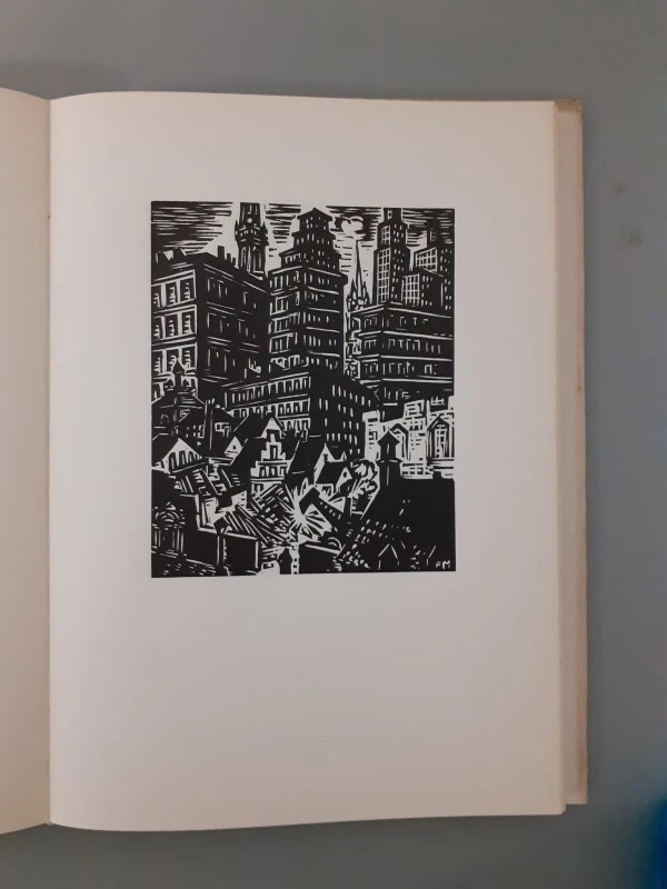 Boek: Antwerpen - Frans Masereel