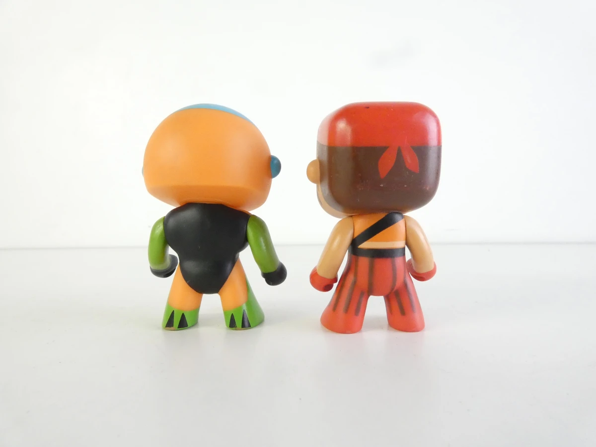 Set van 6 Djeco Arty Toys piratenfiguren van kunststof