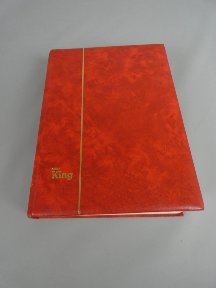 Grote rode postzegelboek USA