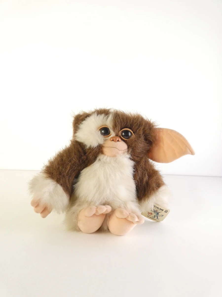 Vintage Gremlins set met Gizmo knuffel en figuurtjes
