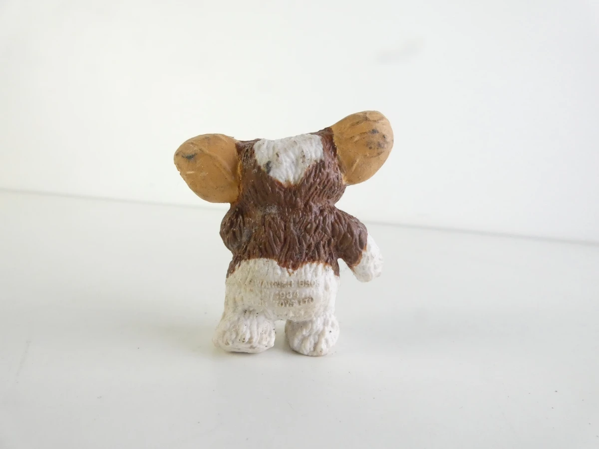 Vintage Gremlins set met Gizmo knuffel en figuurtjes