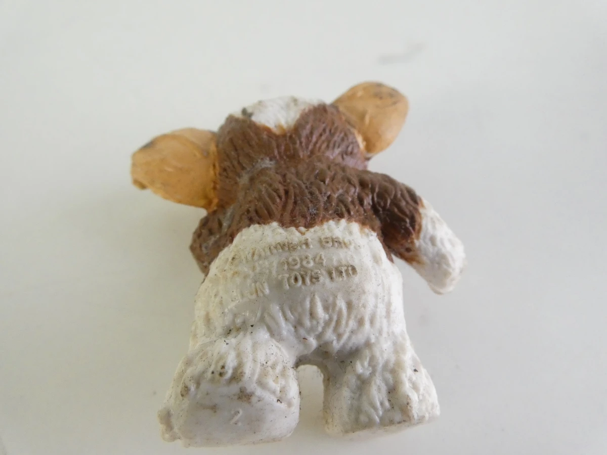 Vintage Gremlins set met Gizmo knuffel en figuurtjes