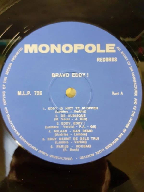 Vinyl: Bravo Eddy