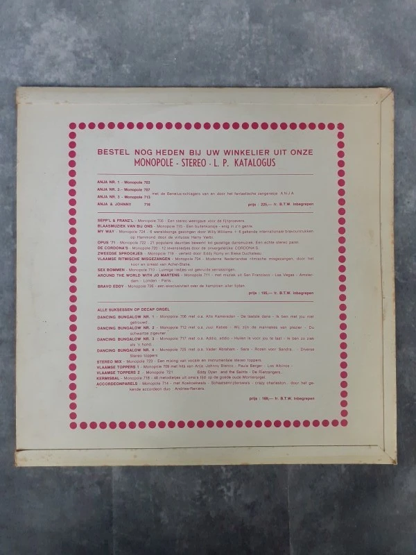 Vinyl: Bravo Eddy