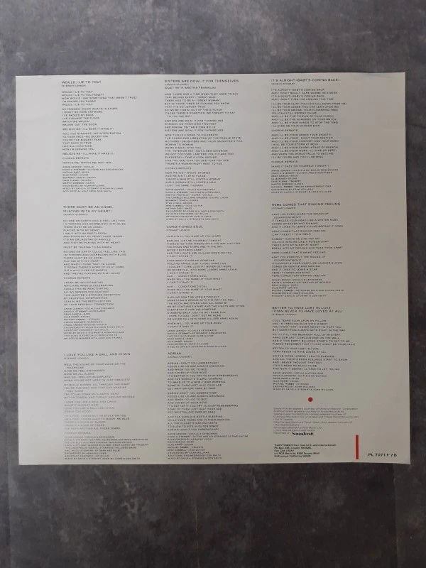 Vinyl: Eurythmics - Revenge
