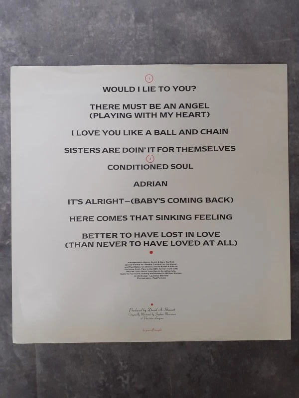 Vinyl: Eurythmics - Revenge