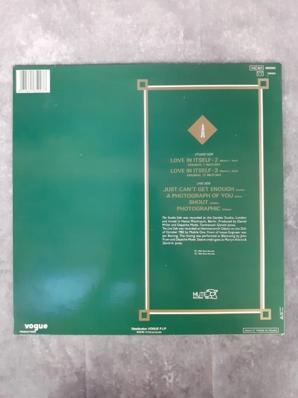 Vinyl: Depeche Mode – Love In Itself (12" Maxi-Single)