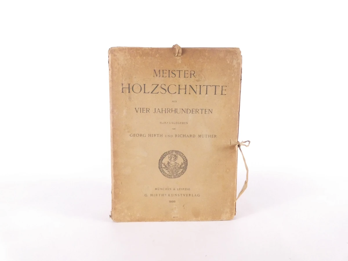 Meister Holzschnitte uit 1893, kunstboek met houtsneden