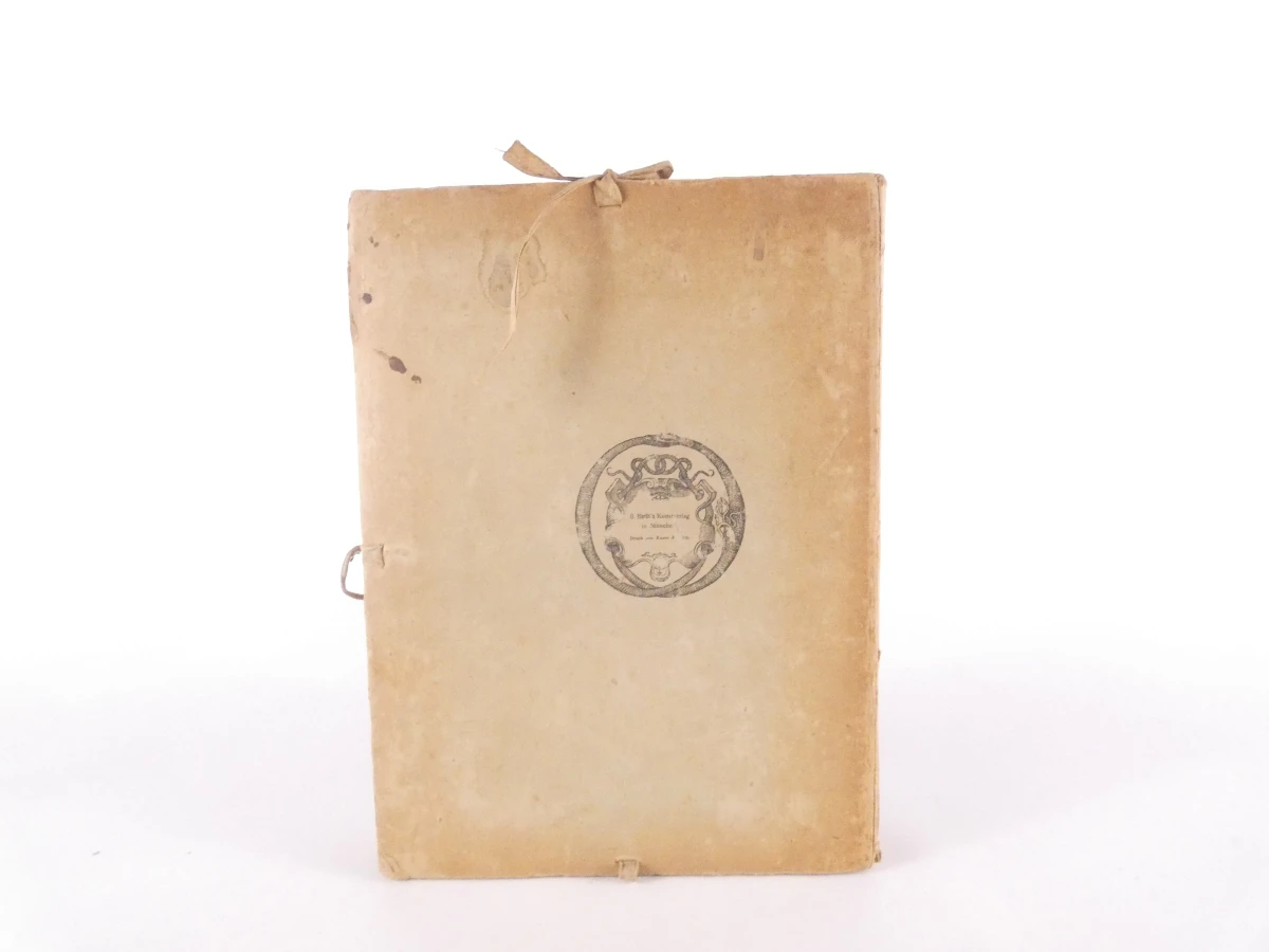 Meister Holzschnitte uit 1893, kunstboek met houtsneden