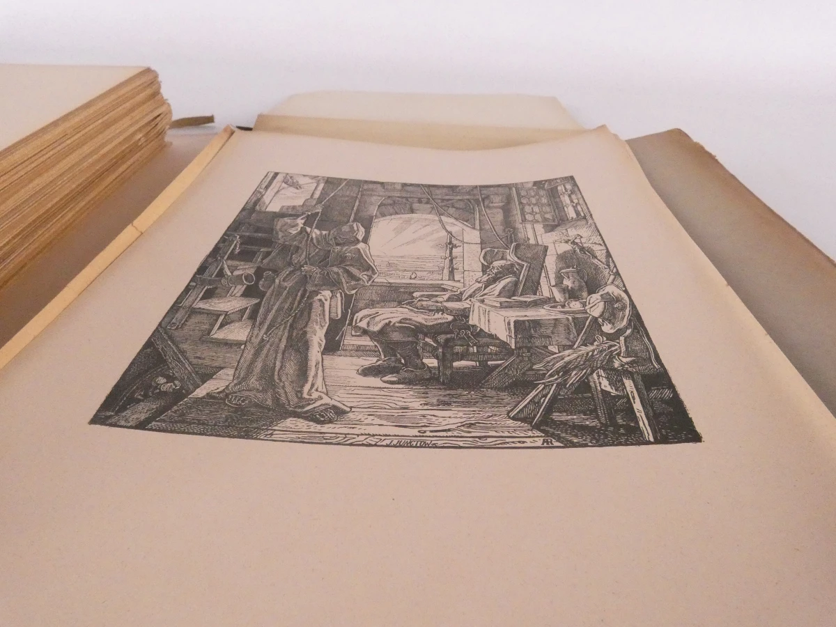 Meister Holzschnitte uit 1893, kunstboek met houtsneden