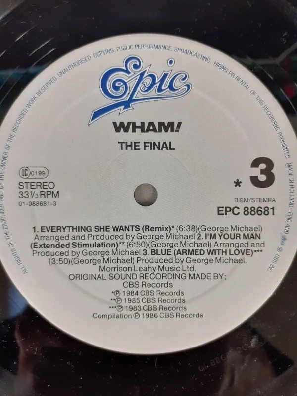 LP: Wham! - The Final