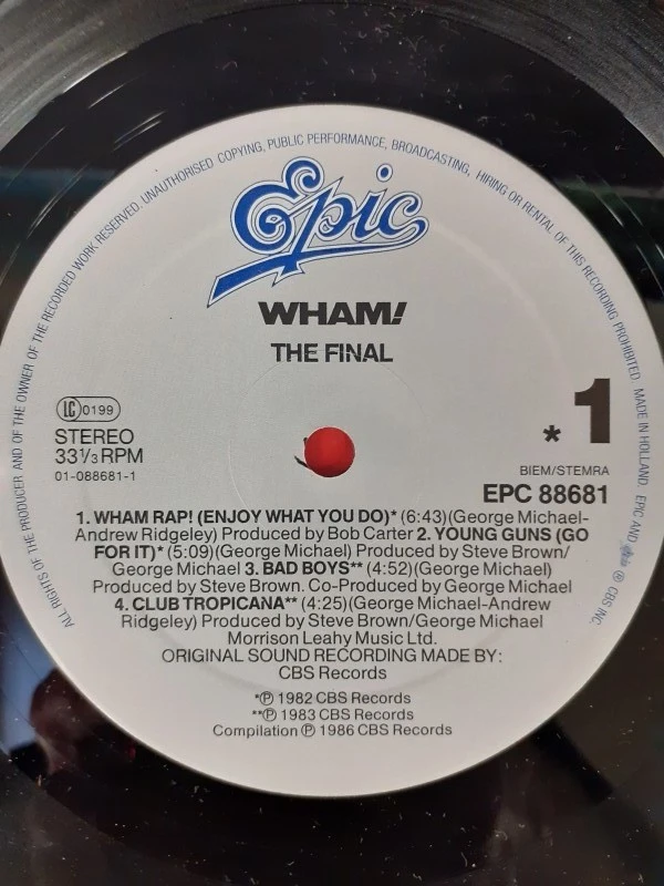 LP: Wham! - The Final