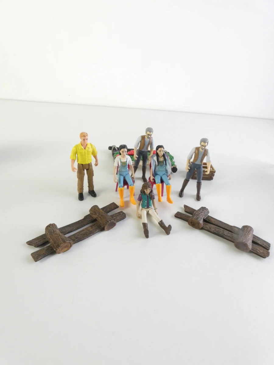 Set Schleich dieren en figuren met accessoires