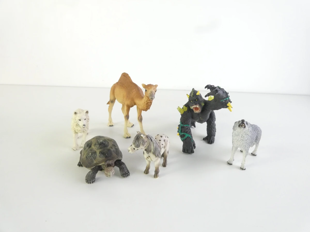 Set Schleich dieren en figuren met accessoires